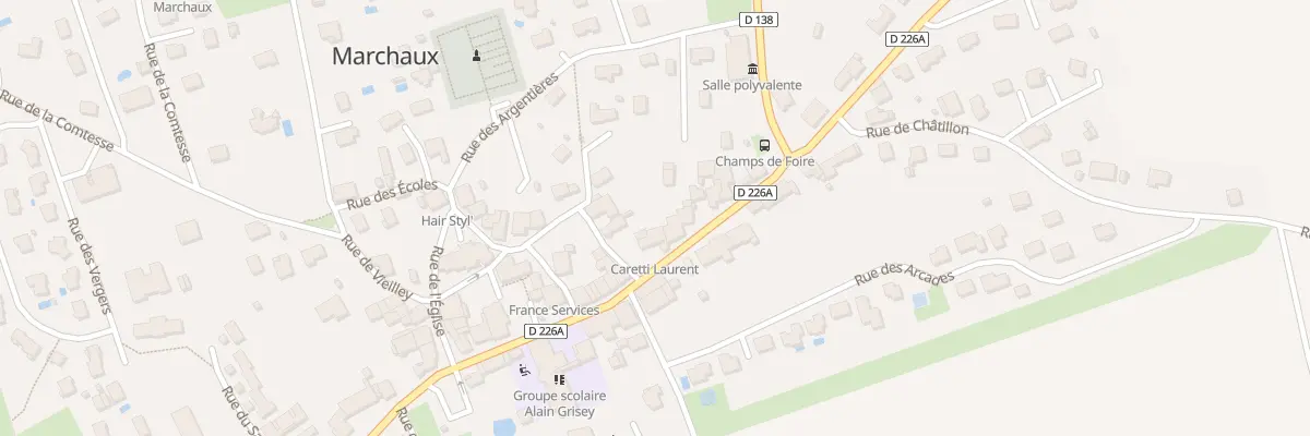 Plan du 41 Gr Grande Rue à Marchaux-Chaudefontaine