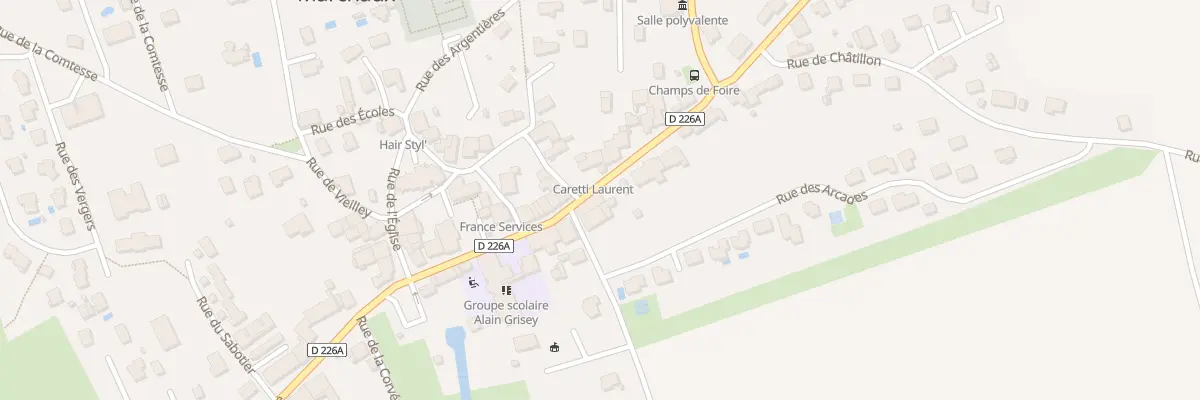 Plan du 38B Gr Grande Rue à Marchaux-Chaudefontaine
