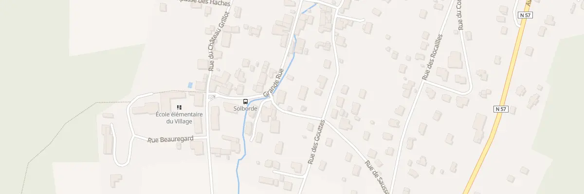 Plan du 1 Rue de Saussenet à Échenoz-la-Méline