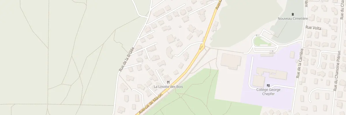 Plan du 28T Av de Maron à Villers-lès-Nancy