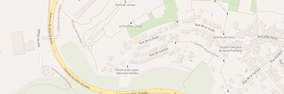 Plan du 63 Rue de la Foret à Laxou