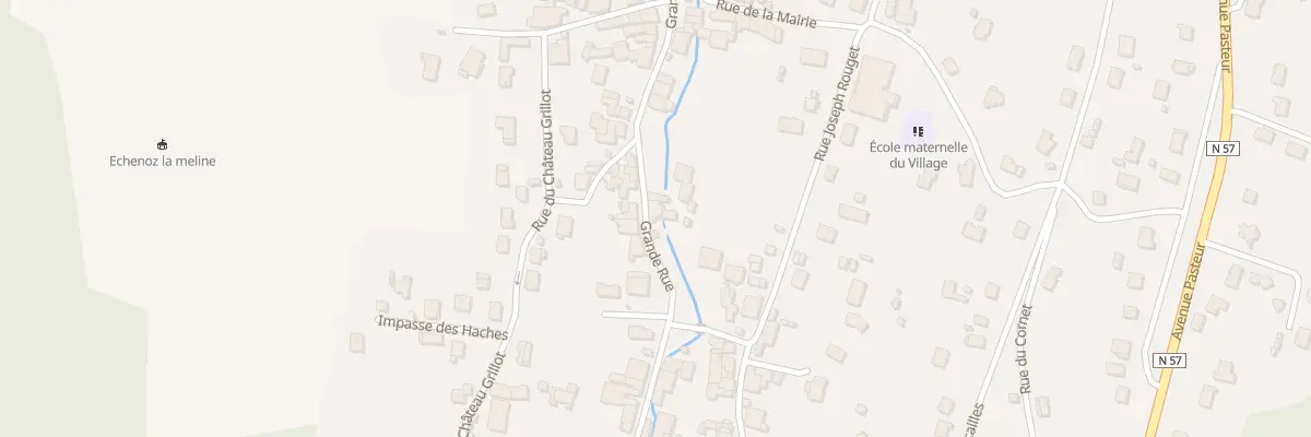 Plan du 77 Gr Grande Rue à Échenoz-la-Méline