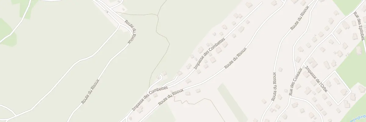 Plan du 243 Imp des Combettes à Bois-d’Amont