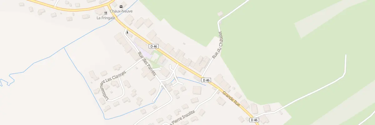Plan du 21 Gr Grande Rue à Chaux-Neuve