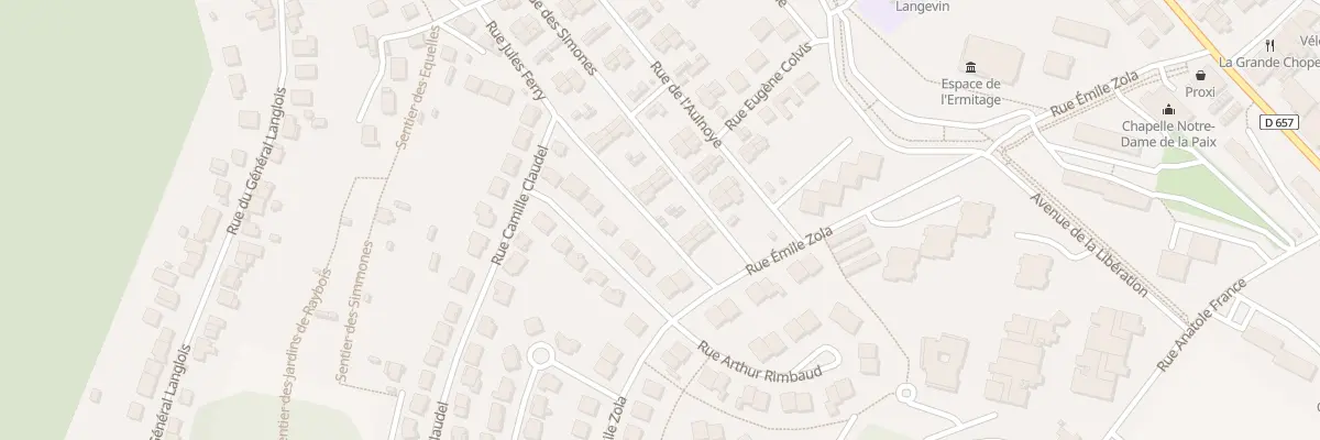 Plan du 30 Rue Les Simones à Frouard