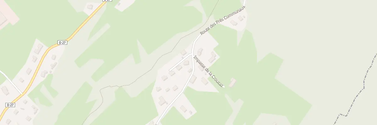 Plan du 3 Imp Champs de la Meule à Rotherens