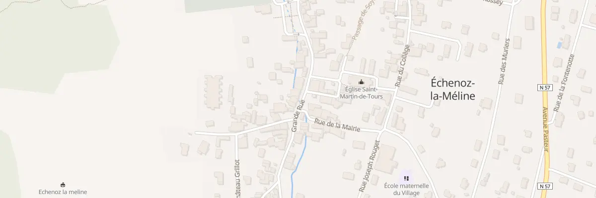 Plan du 36 Gr Grande Rue à Échenoz-la-Méline