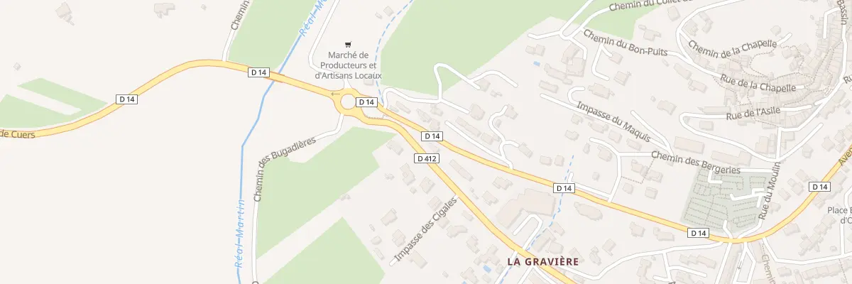 Plan du 9 Av des Anc Combattants d’Afn à Pierrefeu-du-Var
