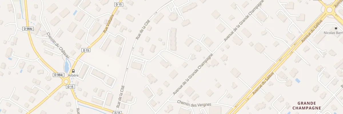 Plan du 96 Che des Mares à Divonne-les-Bains