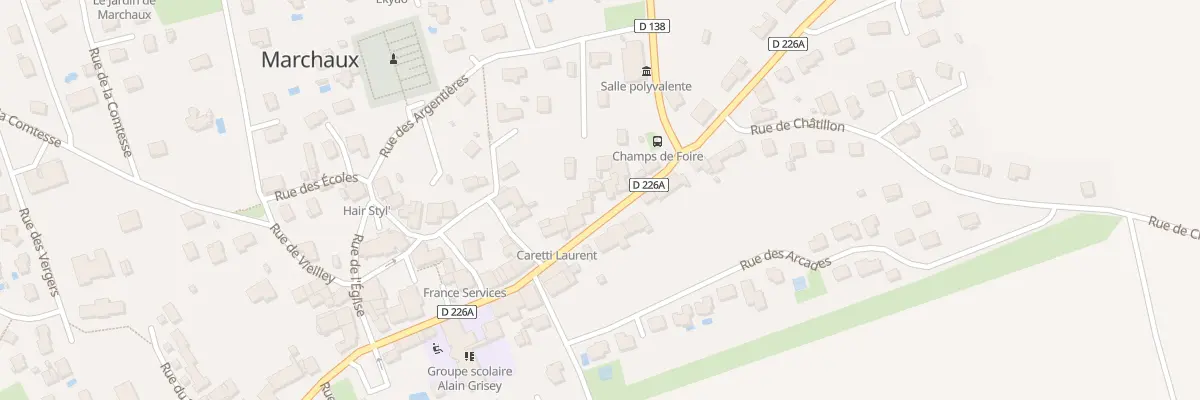 Plan du 49 Gr Grande Rue à Marchaux-Chaudefontaine