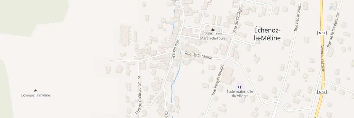Plan du 61 Gr Grande Rue à Échenoz-la-Méline