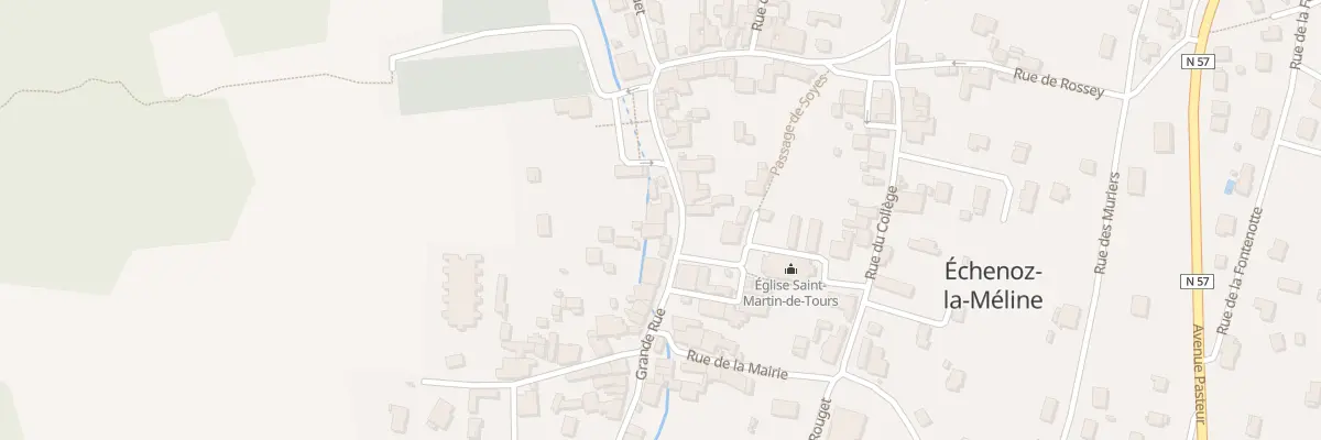 Plan du 22 Gr Grande Rue à Échenoz-la-Méline