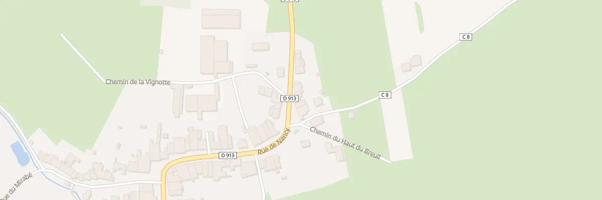 Plan du 40 Rue de Nancy à Diarville