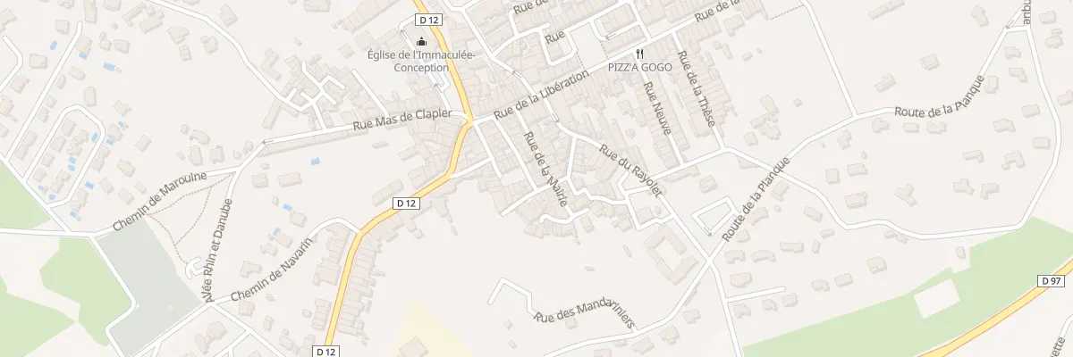 Plan du 75 Rue des Fours à Puget-Ville