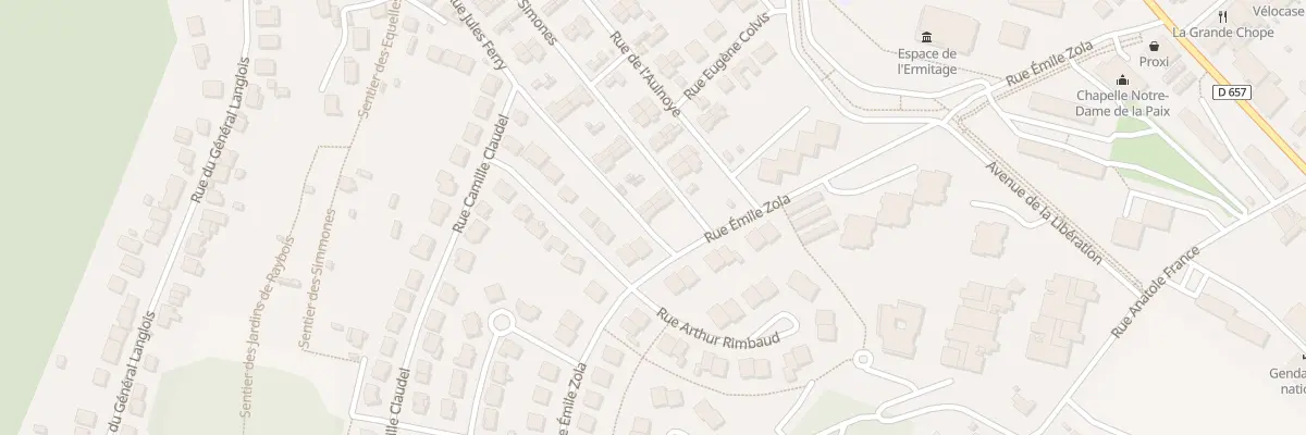 Plan du 38 Rue Les Simones à Frouard