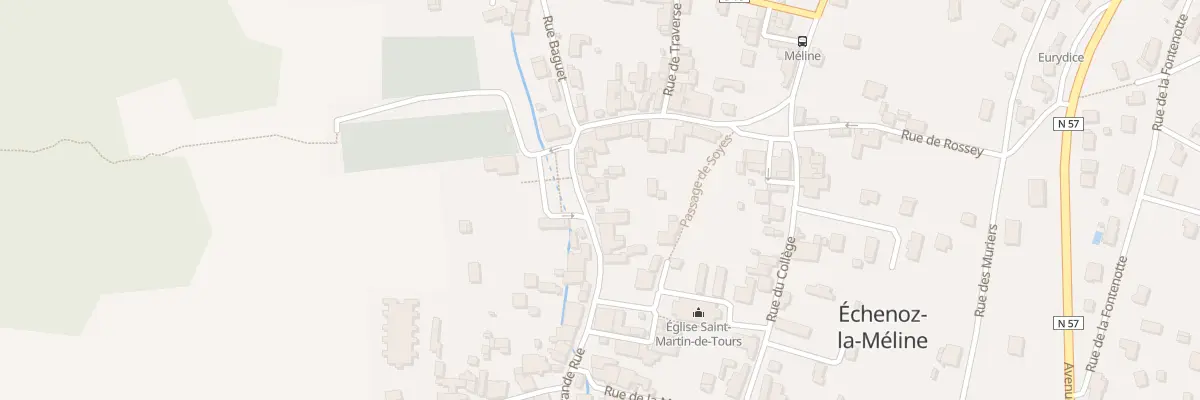 Plan du 35 Gr Grande Rue à Échenoz-la-Méline