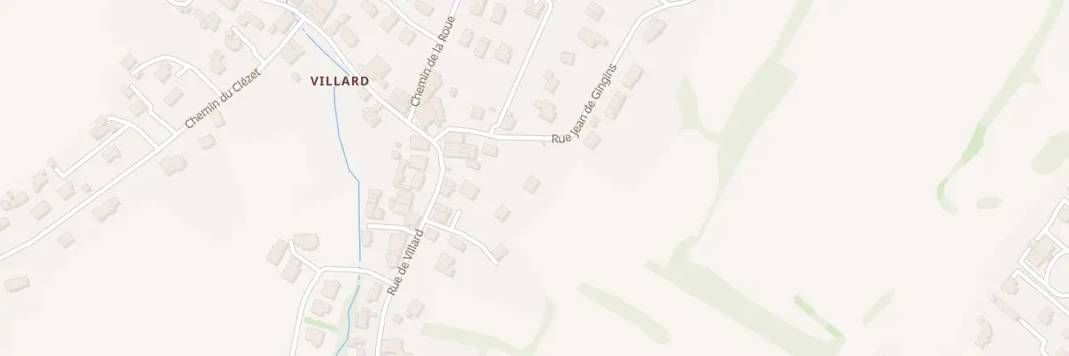 Plan du 114Q Rue Jean de Gingins à Divonne-les-Bains