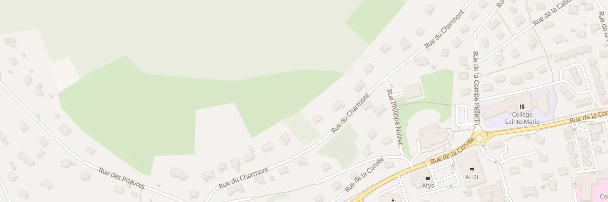 Plan du 38 Rue du Charmont à Ornans