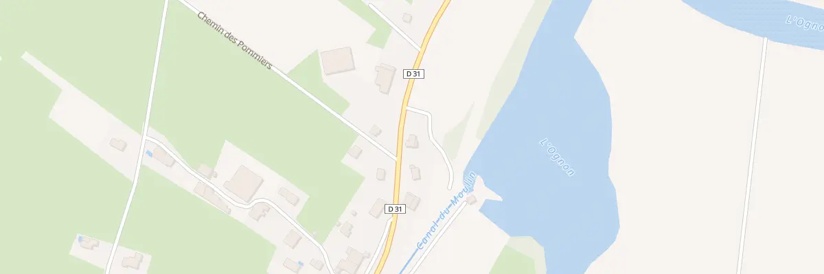 Plan du 6 Rue de l’Ecluse à Cirey