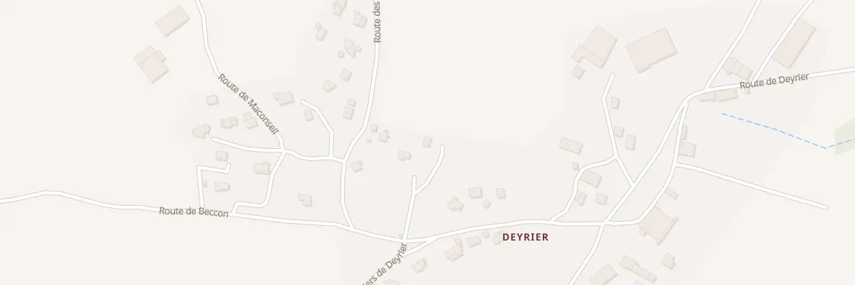 Plan du 291 Che des Ecoliers de Deyrier à Cruseilles