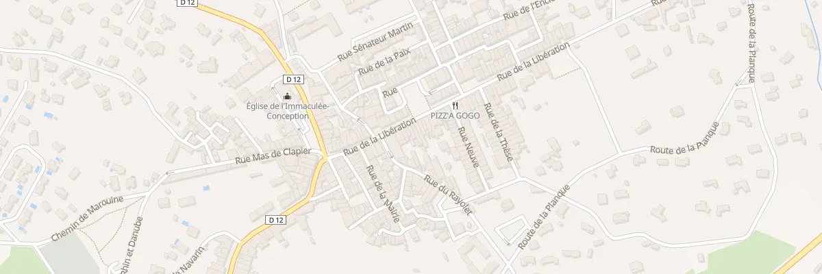 Plan du 426 Rue de la Libération à Puget-Ville