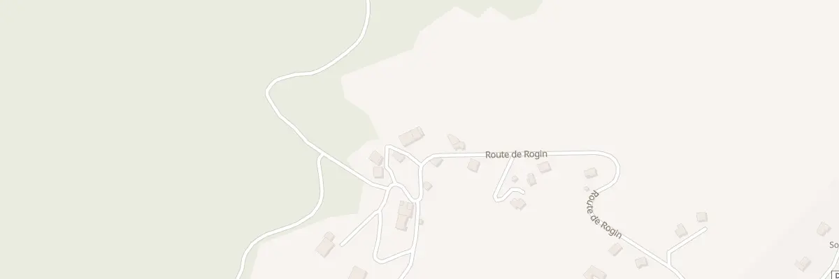 Plan du 558 Rte de Rogin à Vovray-en-Bornes