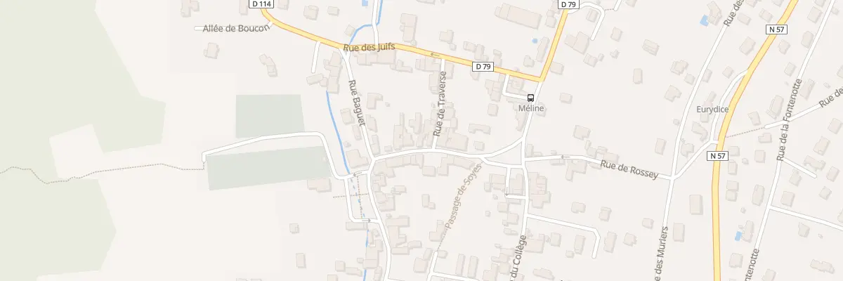 Plan du 8B Grande Rue à Échenoz-la-Méline