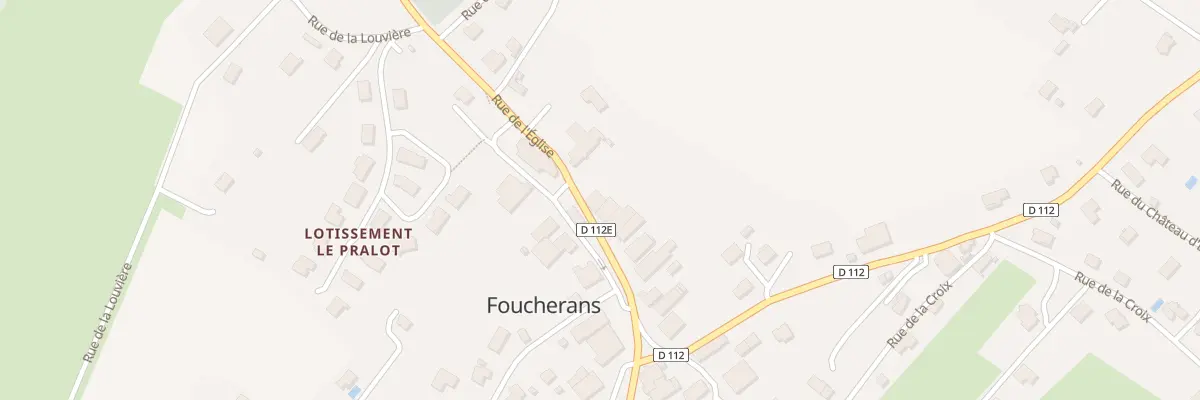 Plan du 5020 Rue de l’Eglise Foucherans à Tarcenay-Foucherans