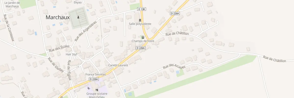 Plan du 48 Gr Grande Rue à Marchaux-Chaudefontaine