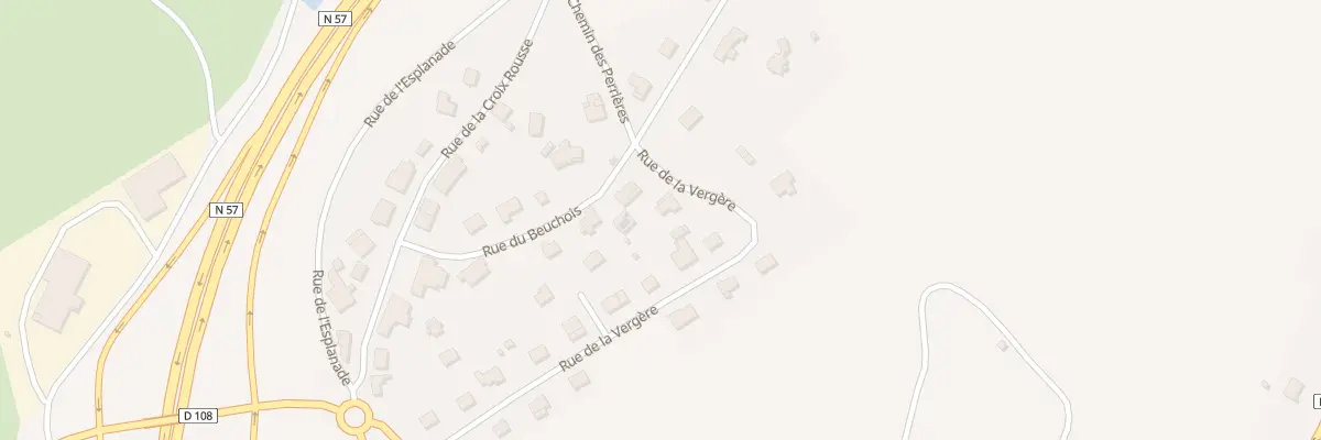 Plan du 19 Rue de la Vergere à Vellefaux