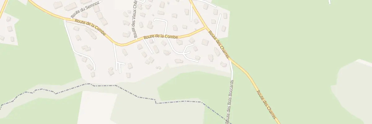 Plan du 470 Rte de la Combe à Villy-le-Pelloux