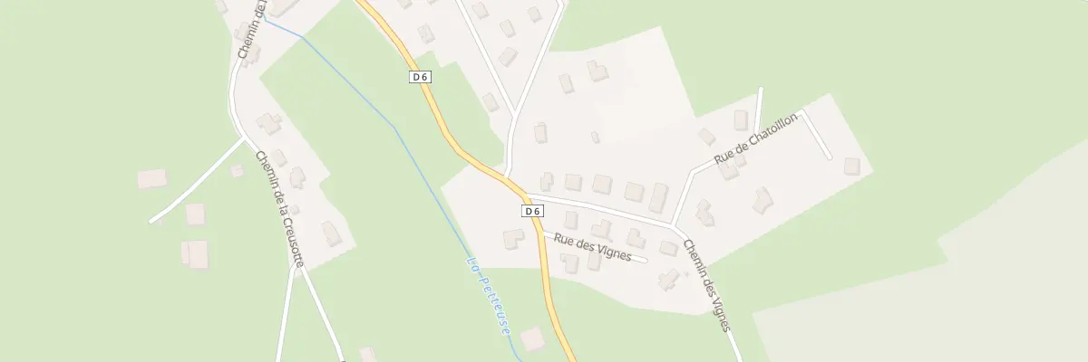 Plan du 2 Rue de Chatoillon à Breurey-lès-Faverney