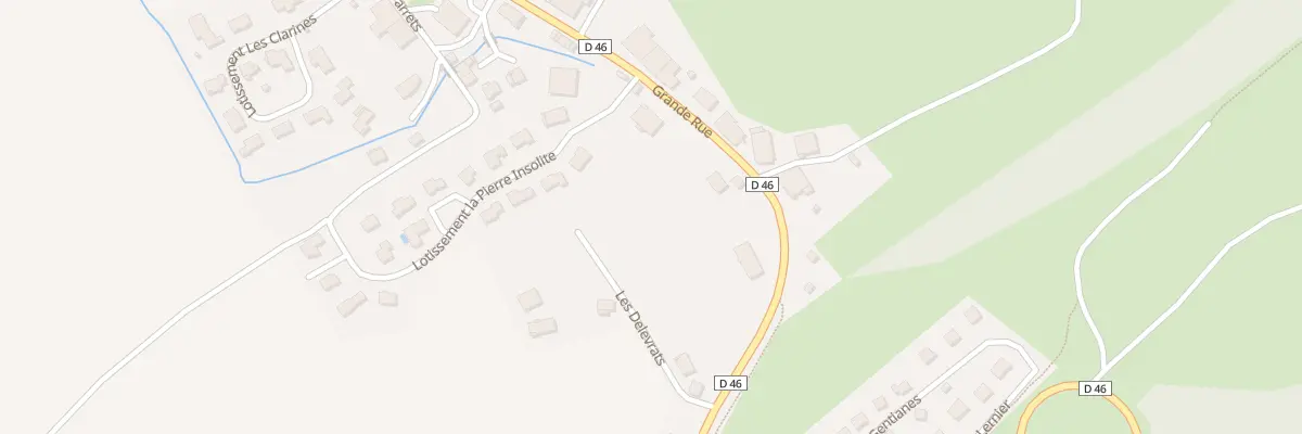 Plan du 30 Gr Grande Rue à Chaux-Neuve