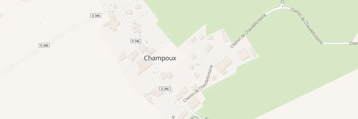 Plan du 133 Au Village à Champoux