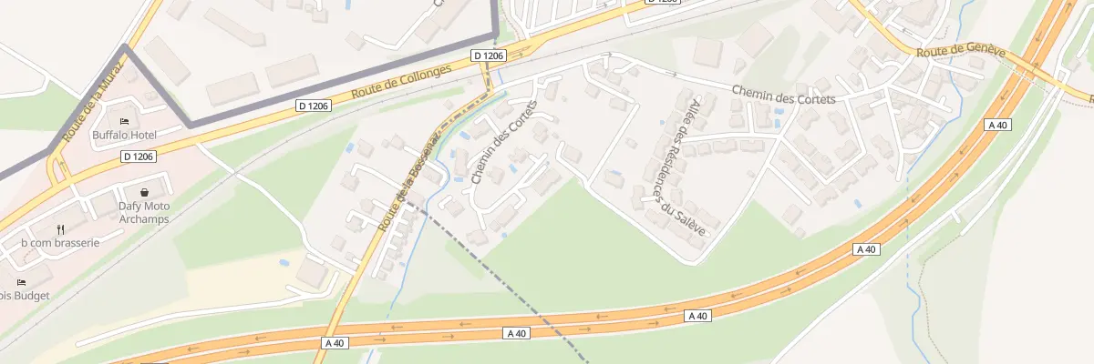 Plan du 540 Che des Cortets à Collonges-sous-Salève
