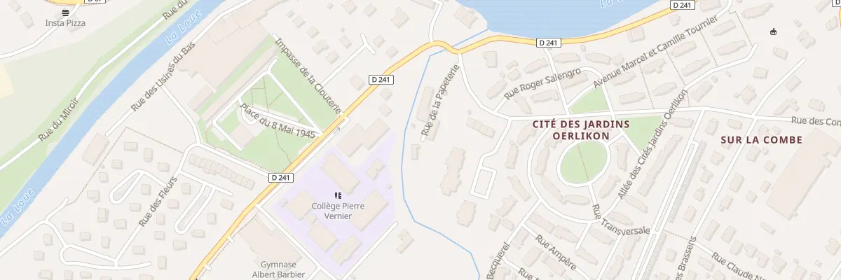 Plan du 2 Rue de la Papèterie à Ornans