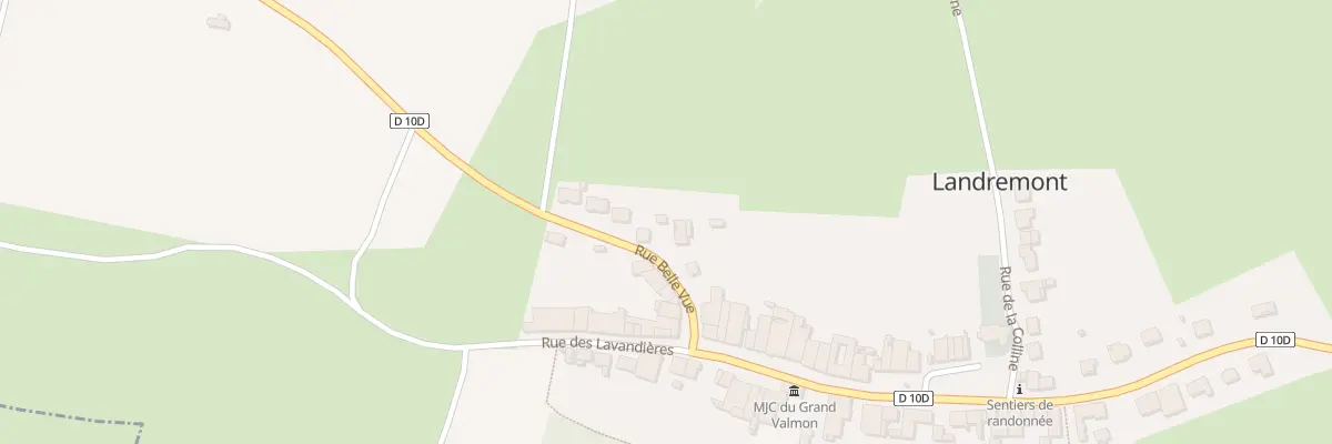 Plan du 4 Rue de Bellevue à Landremont