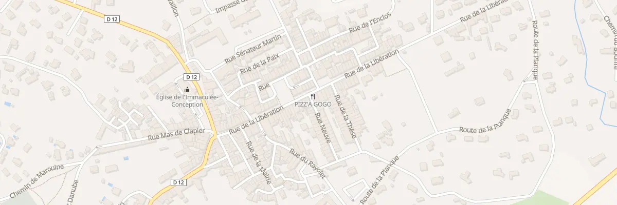 Plan du 482 Rue de la Libération à Puget-Ville