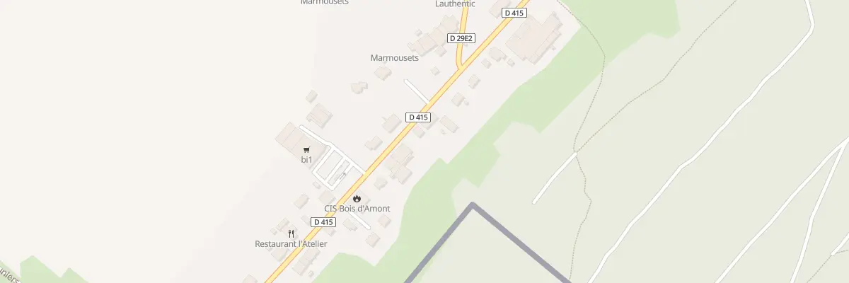 Plan du 2056 Rue de Franche-Comté à Bois-d’Amont