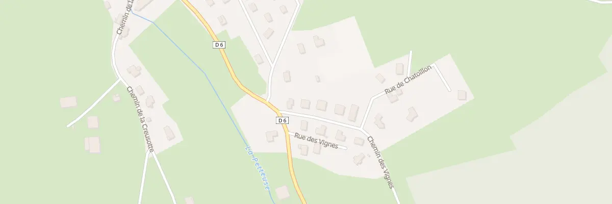 Plan du 4 Rue de Chatoillon à Breurey-lès-Faverney