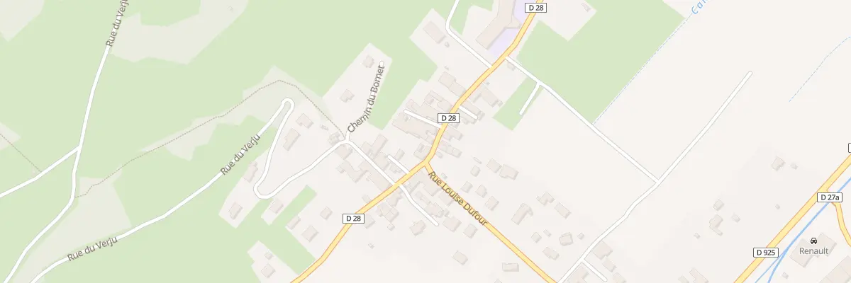 Plan du 15 Rue de Montmayeur à Villard-Sallet