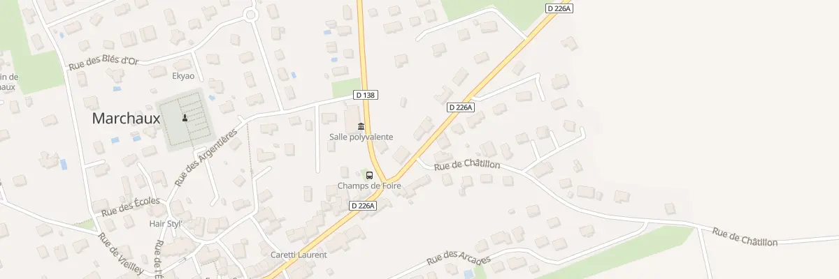 Plan du 61 Gr Grande Rue à Marchaux-Chaudefontaine