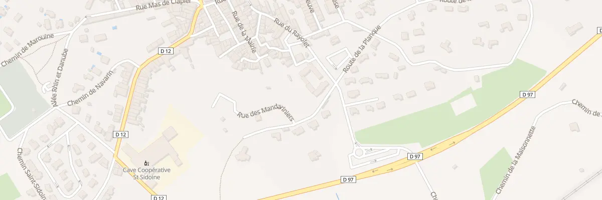 Plan du 22 Rue des Mandariniers à Puget-Ville
