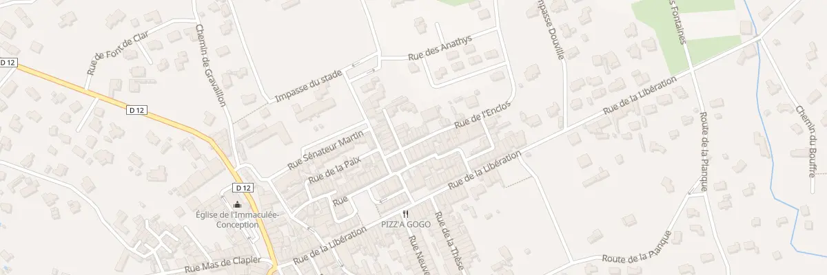 Plan du 41 Rue de l’Enclos à Puget-Ville