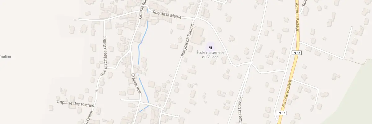 Plan du 3 Rue Joseph Rouget à Échenoz-la-Méline