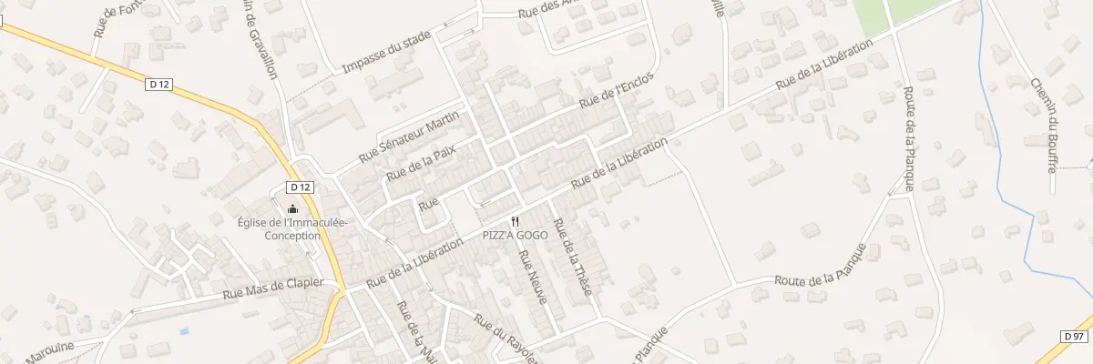 Plan du 545 Rue de la Libération à Puget-Ville