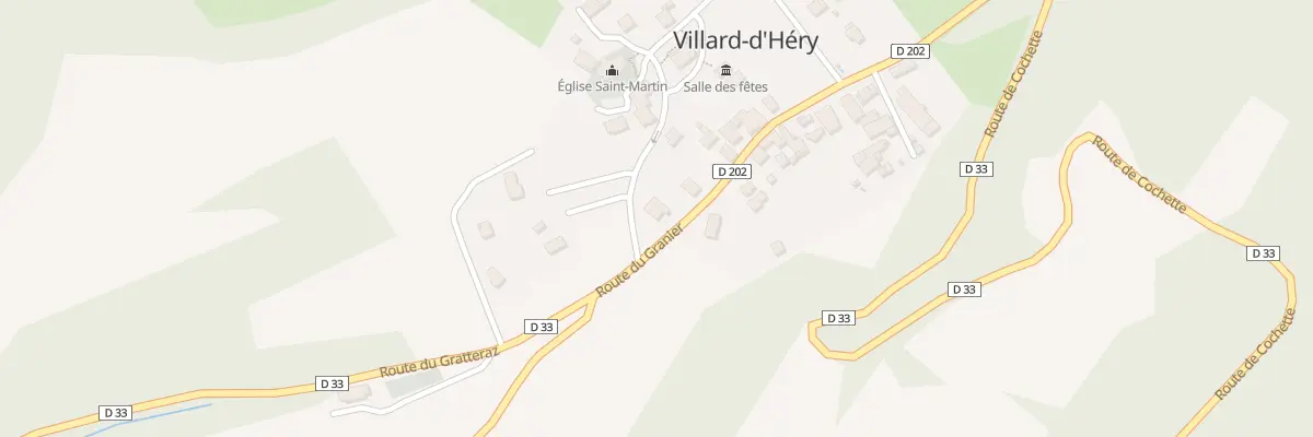 Plan du 169 Rte du Granier à Villard-d’Héry