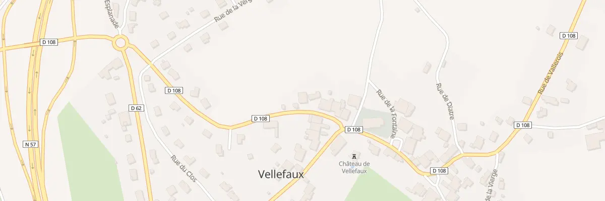 Plan du 3 Rue de la Fontaine de Bû à Vellefaux