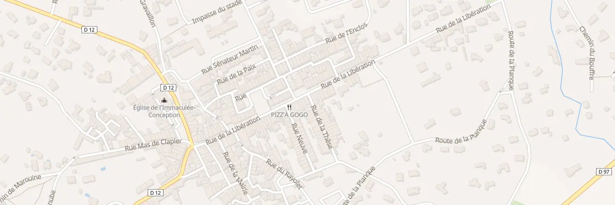 Plan du 524 Rue de la Libération à Puget-Ville