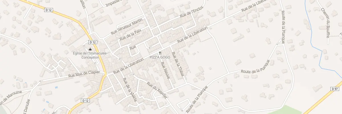 Plan du 32 Rue de la Thèse à Puget-Ville